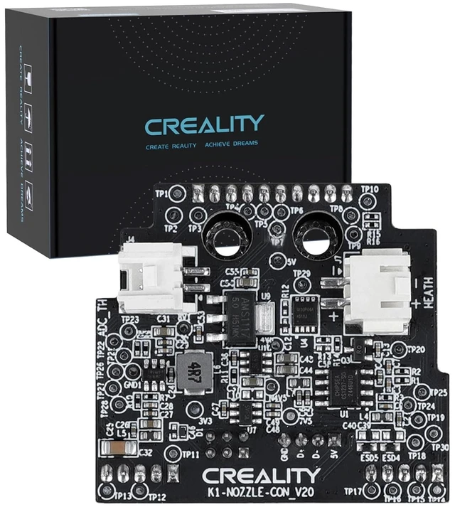 Main image of Creality Official K2 SE Toolhead Board, K2 SE PCB Board_GD32F303CBT6, High Performance MCU, Plug & Play Installation, Official Hotend Adapter Plate for K2 SE Printer