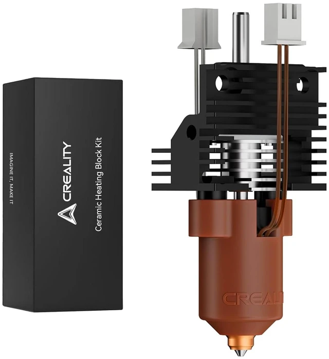 Main image of Creality Official K1 Max/K1C/K1 SE/K1 Ceramic Heating Block Kit, Unicorn Quick-swap Nozzle Kit, K1 Max High-Speed Printing Hotend Kit, Supports 300°C High Temperature (Old Terminal Without Buckle)