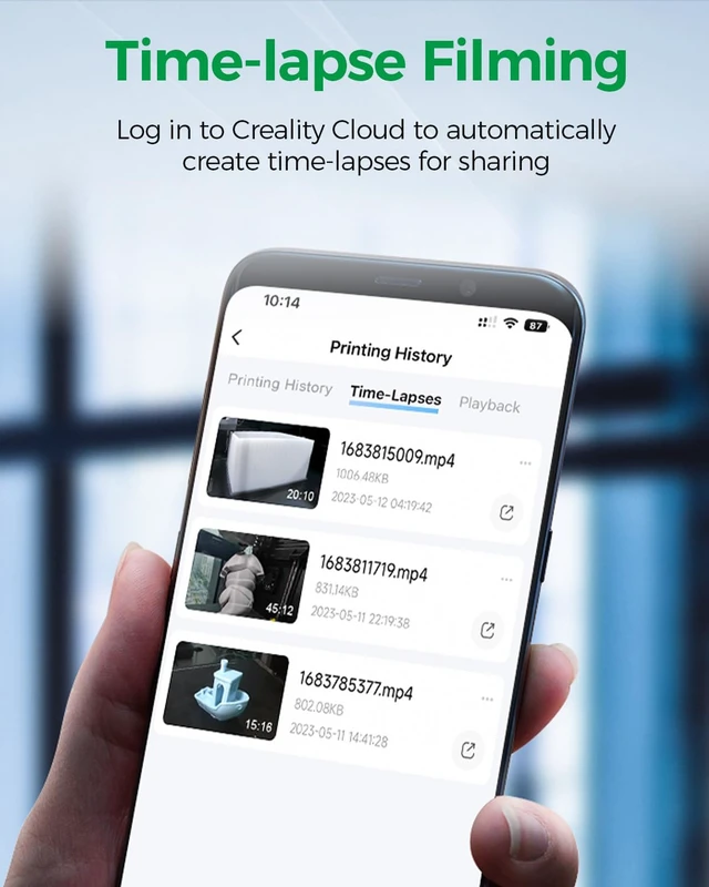 Alt view image 6 of 7 - Creality Official K1 C/K1 Max 2025 Camera, Real-Time Monitoring, AI Detection, Time-Lapse Filming, 1080P HD Camera, Compatible with K1 Series 2025 Printers