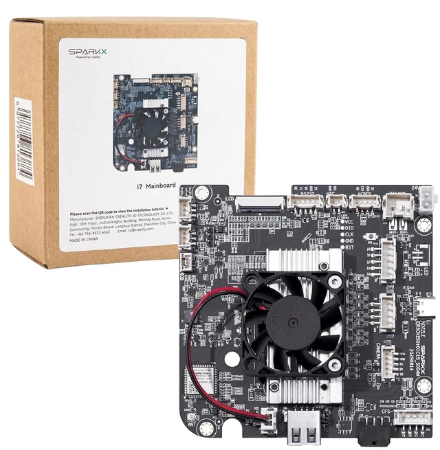 Main image of Creality Official SPARKX i7 Mainboard (Intl Ver.), Original i7 Motherboard Kit with T113-S4 Chip, 32-bit Control Board, CR4NU200360C22 Replacement Control Board with Silent Drivers for SPARKX i7