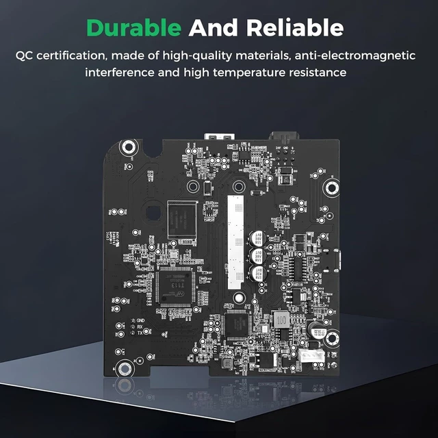 Alt view image 5 of 7 - Creality Official SPARKX i7 Mainboard (Intl Ver.), Original i7 Motherboard Kit with T113-S4 Chip, 32-bit Control Board, CR4NU200360C22 Replacement Control Board with Silent Drivers for SPARKX i7