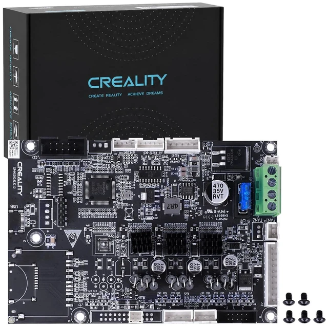 Main image of Creality Official Ender 5 Max Mainboard, Original 32-bit Silent Replacement Motherboard, with CR4NS200323C13_32 Chip, 3D Printer Control Board for Creality Ender 5 Max 3D Printer