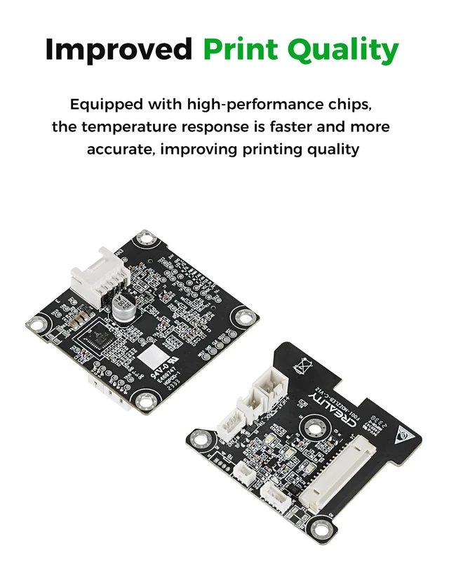 Alt view image 5 of 7 - Creality Official Ender 3 V3 Plus Hotend Adapter Plate_T9_GD32F303CBT6_1, High Performance, Durable and Reliable, Compatible with Ender 3 V3/Ender 3 V3 Plus, Original 3D Printer Accessories