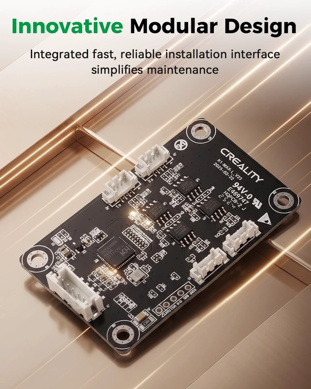 Alt view image 7 of 7 - Creality Official K1 Max 2025 Leveling Plate, K1 C 2025 Leveling Plate, Original Replacement Bed Leveling Control Board, Auto Bed Leveling Sensor PCB, 3D Print Leveling Board for K1 C/ K1 Max 2025