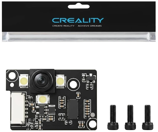 Main image of Creality Official K2 Plus Nozzle Camera, Original K2 Pro 1080P HD Nozzle View Camera, Built-in LED Lighting, Time-Lapse Filming, Real-Time Print Monitoring, 3D Printer Camera Accessories