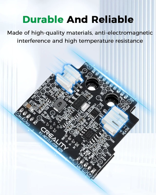 Alt view image 5 of 7 - Creality Official K2 SE Toolhead Board, K2 SE PCB Board_GD32F303CBT6, High Performance MCU, Plug & Play Installation, Official Hotend Adapter Plate for K2 SE Printer