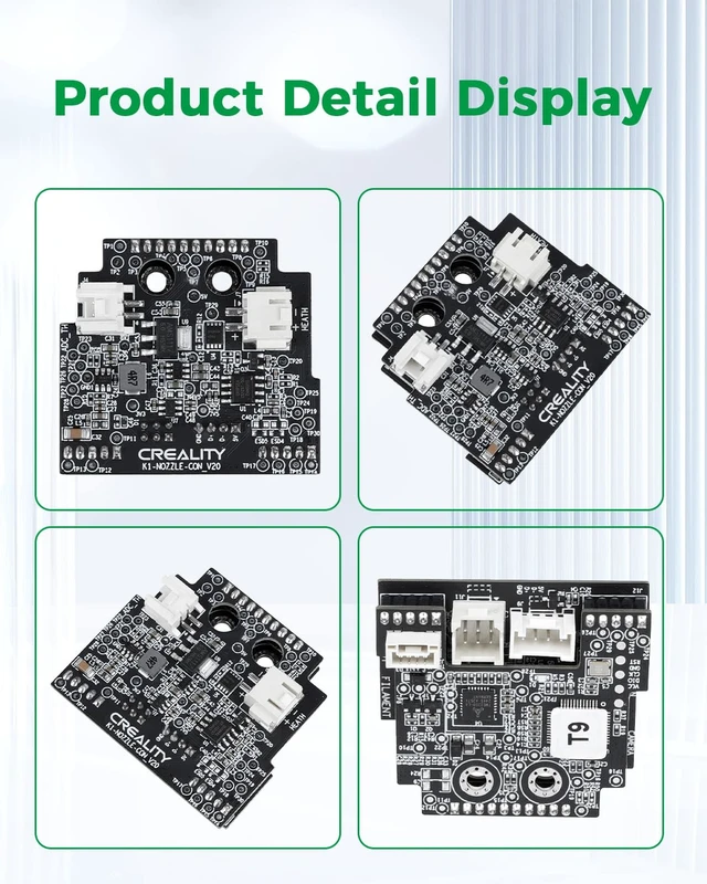 Alt view image 6 of 7 - Creality Official K2 SE Toolhead Board, K2 SE PCB Board_GD32F303CBT6, High Performance MCU, Plug & Play Installation, Official Hotend Adapter Plate for K2 SE Printer