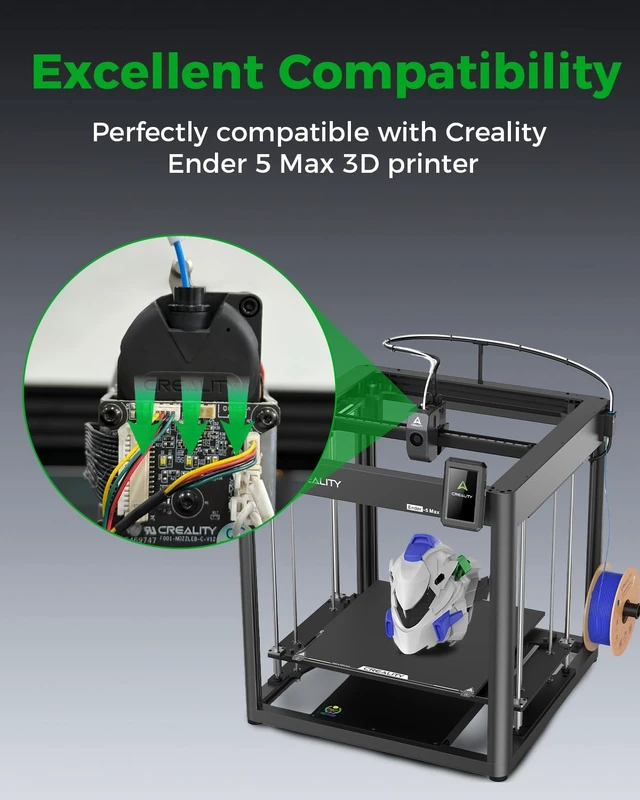 Alt view image 2 of 7 - Creality Official Ender 5 Max Extruder Kit, Original Ender 5 Max Extruder, High Torque Extrusion, Force Up to 80N, Dual Gear Drive, Also for 2023 Version K1/K1 Max 3D Printer