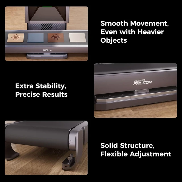 Alt view image 7 of 7 - Creality Falcon Conveyor TC1, Automatic Conveyor Belt System for Falcon T1