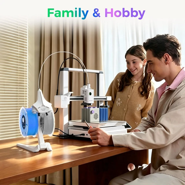 Alt view image 4 of 7 - Official CREALITY CFS Mini,Compatible with Creality SPARKX i7 and i7 Autofill Combo 3D Printer, Automatic Filament Reload Continuous Printing, Auto Leveling, AI Camera Monitoring, 500mm/s Printing