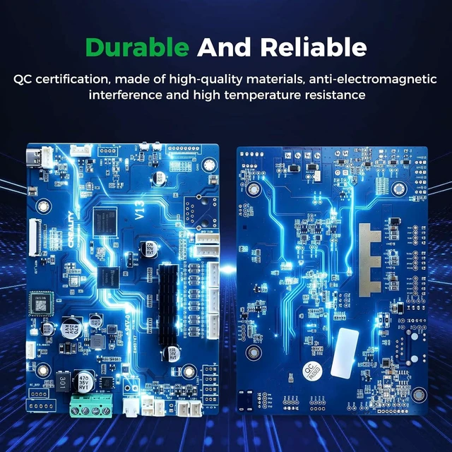 Alt view image 6 of 7 - Creality Official 2025 K1C Mainboard Kit, Original K1C 2025 Motherboard with Driver Silent 32-bit CR4SU200382C13 Replacement Control Board for Creality K1C 2025 3D Printer