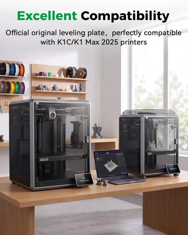 Alt view image 2 of 7 - Creality Official K1 Max 2025 Leveling Plate, K1 C 2025 Leveling Plate, Original Replacement Bed Leveling Control Board, Auto Bed Leveling Sensor PCB, 3D Print Leveling Board for K1 C/ K1 Max 2025