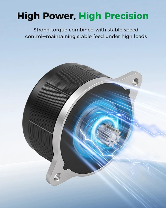 Alt view image 3 of 7 - Creality Official K1/K1 Max/K1C Extruder Motor, Original K1 Series Circular Stepper Motor, 12-Tooth Gear, High-Torque 3D Printer Extruder Motor for K1 SE/K1 Max 2025/Ender 3 V3/Ender 3 V3 Plus