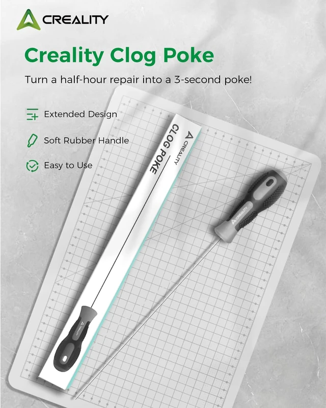 Alt view image 4 of 4 - Creality Clog Poke and Ender 3 V3 SE/KE Hotend