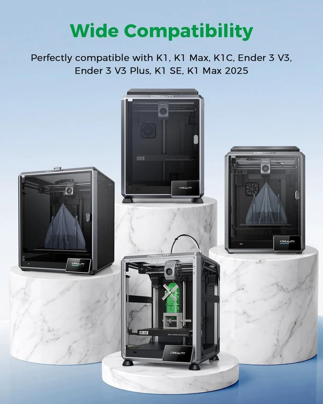 Alt view image 7 of 7 - Creality Official K1/K1 Max/K1C Extruder Motor, Original K1 Series Circular Stepper Motor, 12-Tooth Gear, High-Torque 3D Printer Extruder Motor for K1 SE/K1 Max 2025/Ender 3 V3/Ender 3 V3 Plus