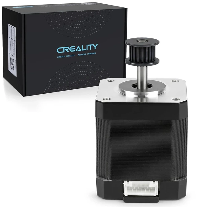 Main image of Creality Official K1 Max 2025 Z-Axis Stepper Motor, Original Replacement 42-48 Stepper Motor with Timing Pulley, High Torque, Stable Vertical Motion, Z-axis Motor for K1 Max/K1 Max 2025 3D Printers