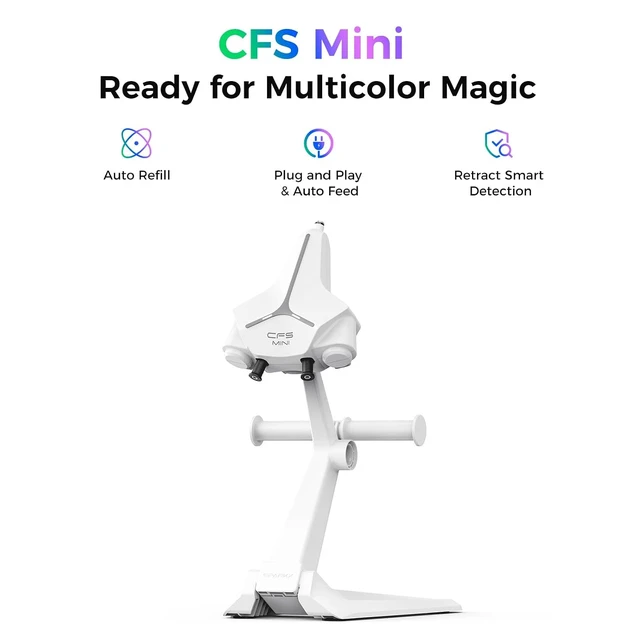 Alt view image 2 of 7 - Official CREALITY CFS Mini,Compatible with Creality SPARKX i7 and i7 Autofill Combo 3D Printer, Automatic Filament Reload Continuous Printing, Auto Leveling, AI Camera Monitoring, 500mm/s Printing