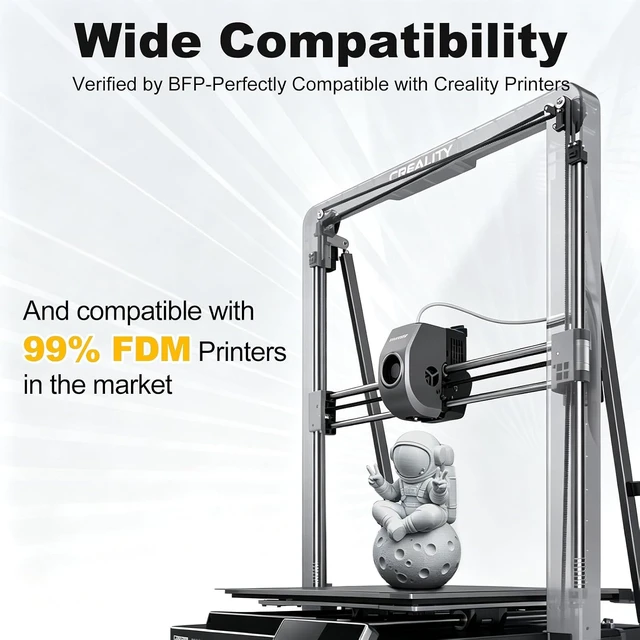 Alt view image 6 of 7 - Creality Silk PLA Filament 1.75mm Shiny High Gloss 3D Printer Filament