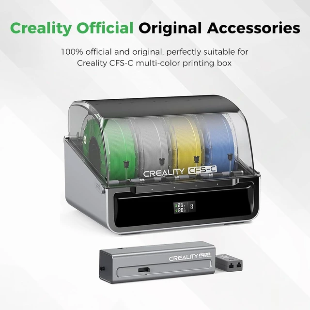 Alt view image 2 of 7 - Creality Official CFS-C Buffer, Original Filament Buffer, for K1 Series Multi-Color Printing Printer, Translucent Design, Ultra-Stable Feeding, Tangle Prevention, Replacement Parts for Creality CFS-C
