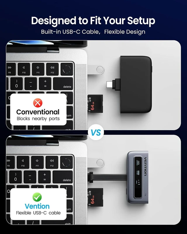 Alt view image 5 of 7 - Retractable USB-C Wireless HDMI Transmitter and Receiver, 164FT/50M