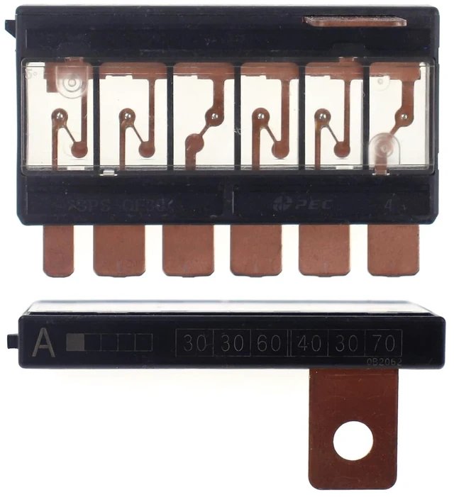 Alt view image 2 of 5 - 38232-TBA-A01 Multi Block Fuse A 6 Circuit Fuse Replace for Honda Civic CR-V, Prevent Short Circuit