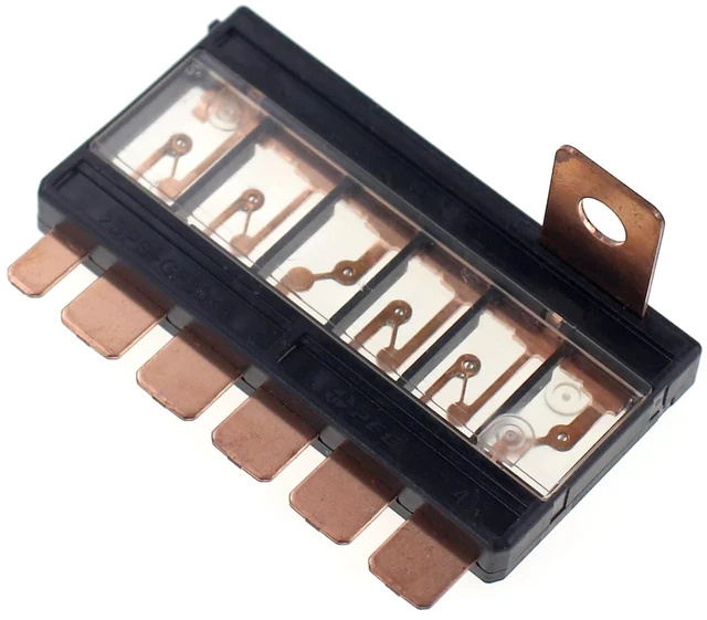 Alt view image 4 of 5 - 38232-TBA-A01 Multi Block Fuse A 6 Circuit Fuse Replace for Honda Civic CR-V, Prevent Short Circuit