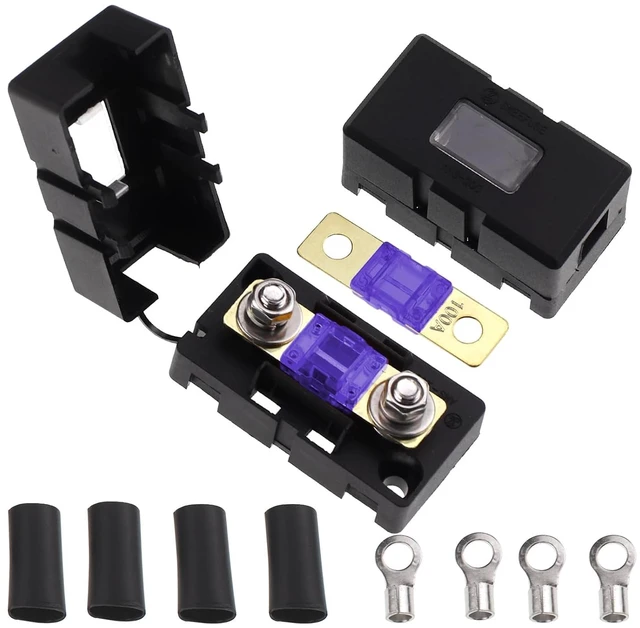 Main image of AMI/MIDI Fuse Holder with Bolt-on AMI/Midi Fuse 100Amp, Pack of 2