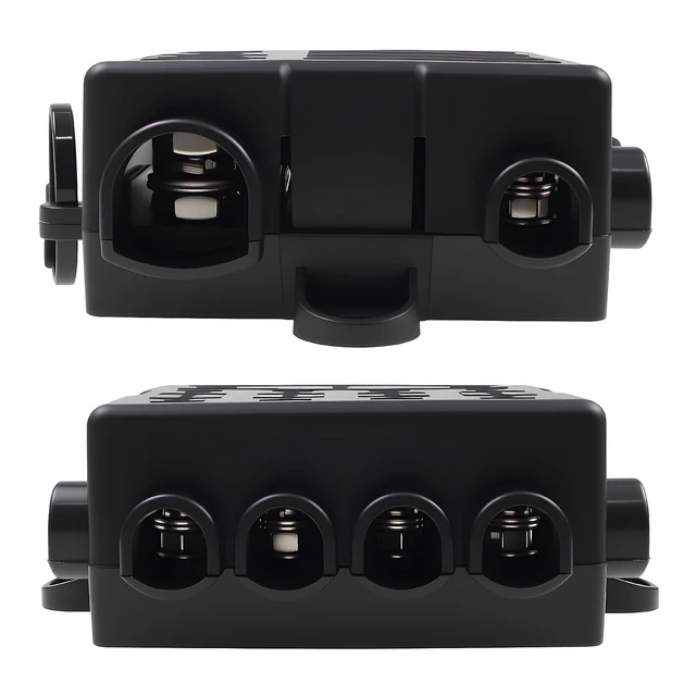 Alt view image 6 of 6 - Fuse Block with Mage Fuse 100Amp, Power Distribution Block for Vehicles, Equipment Applications, 12V/32V DC Systems