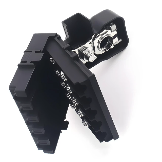 Alt view image 4 of 5 - 5 Way AMI/MIDI Fuse Holder Power Distribution Car Battery Fuse Block for Cars, Ships, RVs