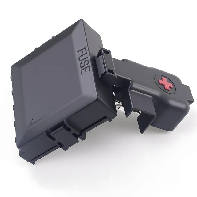 Alt view image 3 of 5 - 5 Way AMI/MIDI Fuse Holder Power Distribution Car Battery Fuse Block for Cars, Ships, RVs