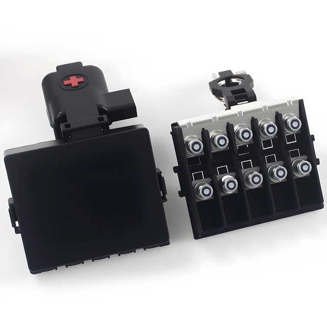 Alt view image 5 of 5 - 5 Way AMI/MIDI Fuse Holder Power Distribution Car Battery Fuse Block for Cars, Ships, RVs