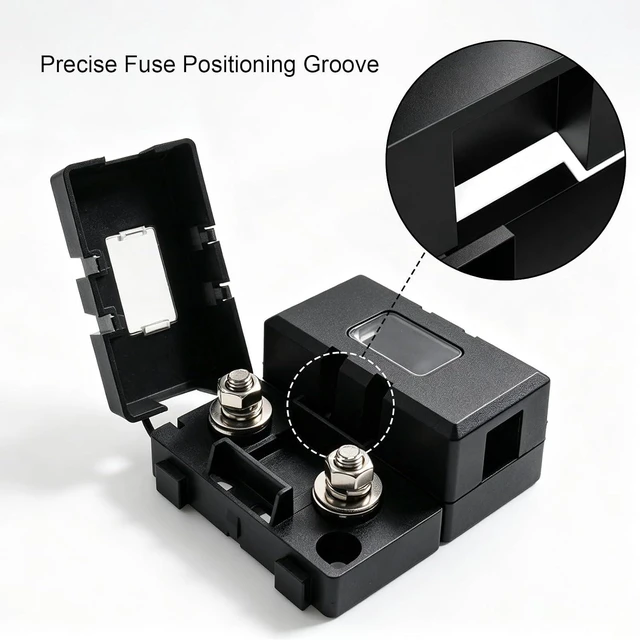 Alt view image 5 of 7 - 2 Pcs AMI MIdI Fuse Holder for ANL/MIDI Fuse, 12-48V DC