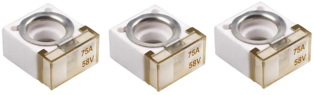 Alt view image 2 of 5 - Terminal Fuse 75Amp for Marine Automobiles RVs, Pack of 3