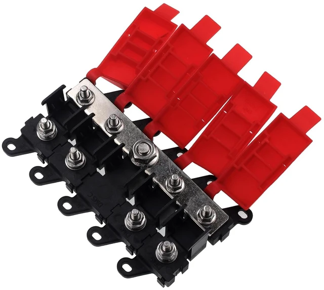 Main image of 4 Way MIDI AMI Fuse Holder 1-in 4-Out Power Distribution Module