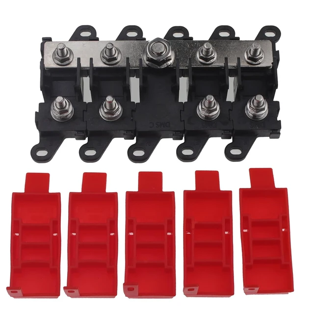 Alt view image 5 of 7 - 4 Way MIDI AMI Fuse Holder 1-in 4-Out Power Distribution Module
