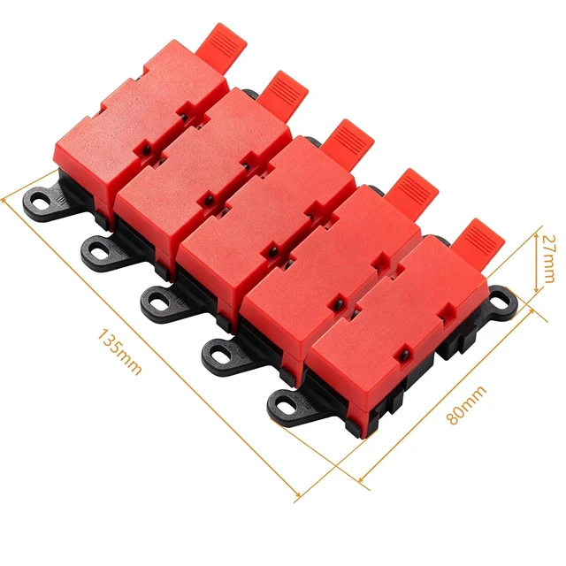 Alt view image 7 of 7 - 4 Way MIDI AMI Fuse Holder 1-in 4-Out Power Distribution Module