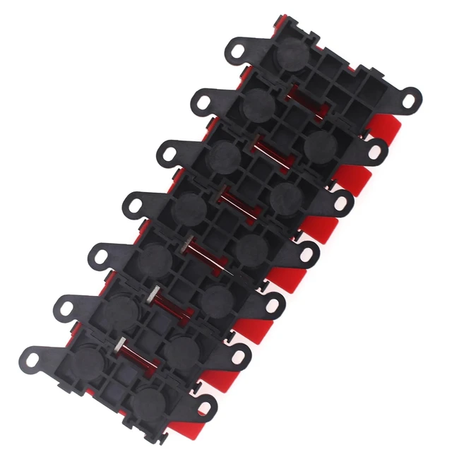 Alt view image 6 of 7 - 6 Way MIDI AMI Fuse Holder 1-in 6-Out Power Distribution Module 200A BDFS Fuse Block for MIDI Fuses, Bolt Fuses, RV, Automotive, Audio Applications