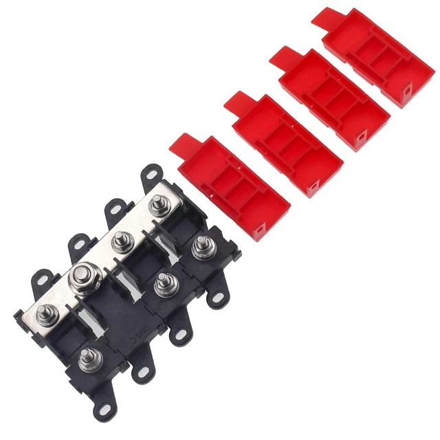 Alt view image 5 of 6 - 3Way MIDI/AMI Fuse Holder 3-Way Fuse Block 12V Midi Holder