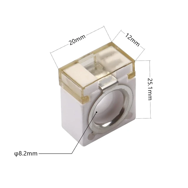 Alt view image 2 of 4 - 58V HABF Rated Battery Fuse 200A Terminal HABF Fuse 200A for Protection of Automobiles RVs Cranes Ships Charging Piles (Pack of 2)
