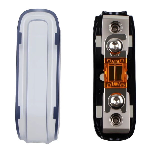 Alt view image 6 of 7 - 40Amp in-line Mini ANL Fuse Holder with Cover, 1 X 4/8 Gauge Input & Output Midi Fuse Holder for Automotive, Marine, RVs Audio Systems(Pack of 2)