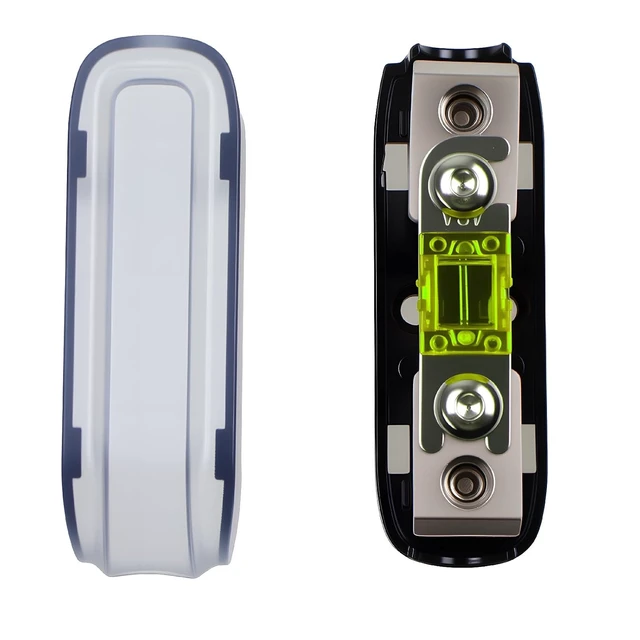 Alt view image 6 of 7 - 100Amp in-line Mini ANL Fuse Holder with Cover, 1 X 4/8 Gauge Input & Output Midi Fuse Holder for Automotive, Marine, RVs Audio Systems(Pack of 2)