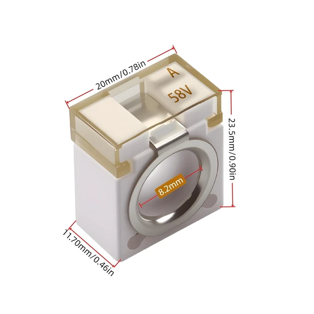 Alt view image 6 of 7 - MRBF Terminal Fuse Block with 75A Fuse Battery Terminal Fuse Kit