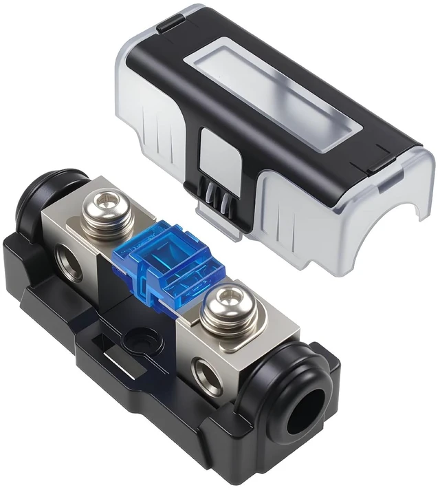 Main image of Mini ANL Fuse Holder with 60Amp, 4/8 Gauge Inline Fuse Holder