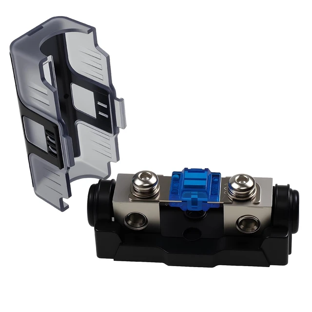 Alt view image 3 of 5 - Mini ANL Fuse Holder with 60Amp, 4/8 Gauge Inline Fuse Holder