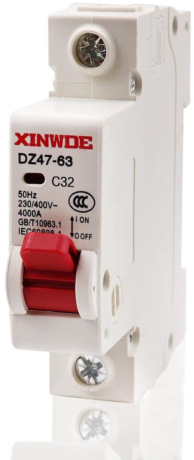 Main image of AC Miniature Circuit Breaker 1P DZ47-63 C32 230V/400V