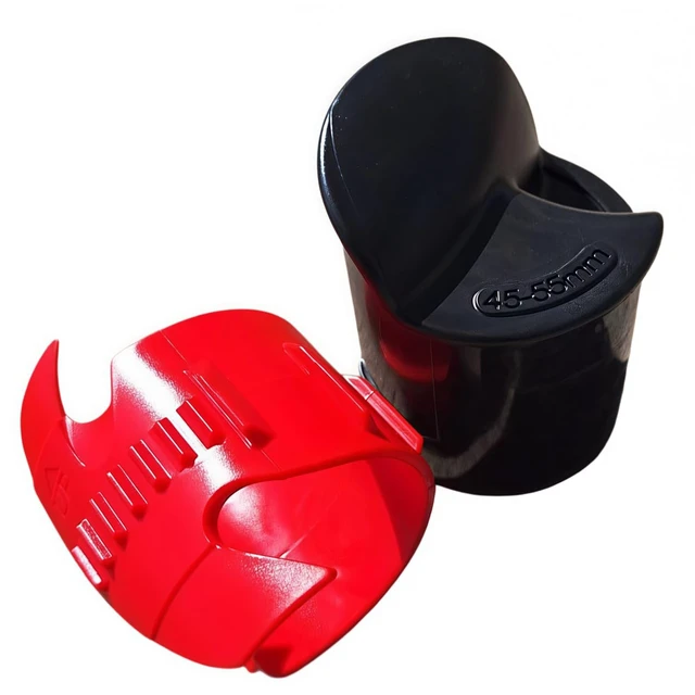 Alt view image 3 of 5 - Motorcycle Fork Seal Cleaner Tool, Universal Front Fork Saver Cleaner, 45-55mm Shock Repairing Absorber for Dirt Bike Maintenance Device(Red)