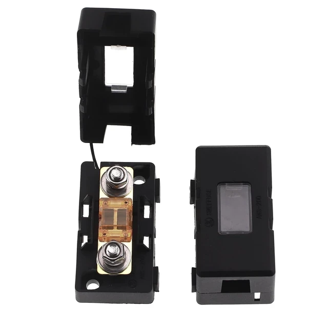 Alt view image 2 of 6 - 40Amp AMI/Midi Fuse Holder with Bolt-on AMI/Midi Fuse for Cars Trucks (Pack of 2)