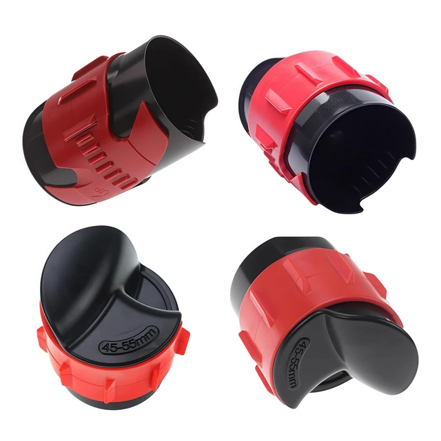 Alt view image 2 of 5 - Motorcycle Fork Seal Cleaner Tool, Universal Front Fork Saver Cleaner, 45-55mm Shock Repairing Absorber for Dirt Bike Maintenance Device(Red)