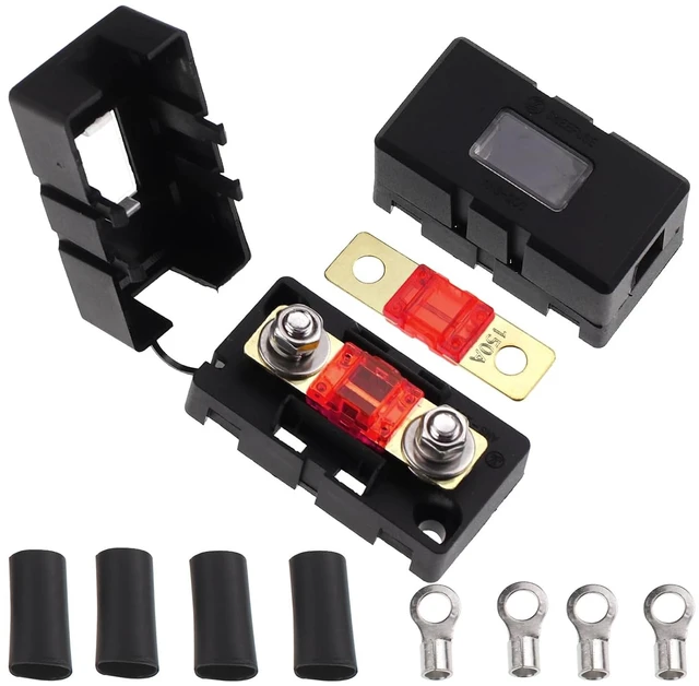 Main image of AMI/Midi Fuse Holder with Bolt-on AMI/Midi Fuse 150Amp, Pack of 2