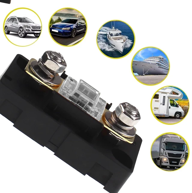 Alt view image 3 of 6 - 80Amp AMI/Midi Fuse Holder with Bolt-on AMI/Midi Fuse for Cars Trucks (Pack of 2)